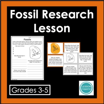 Fossil Research Lesson by Lesson Fanatic | TPT
