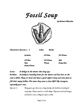 Preview of Fossil Soup Reader's Theater for the Classroom