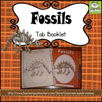 Fossils Tab Booklet Distance Learning by Classroom 