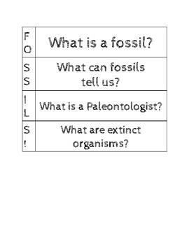 Fossils Flip Flap Book®  Distance Learning – Simply Skilled Teaching