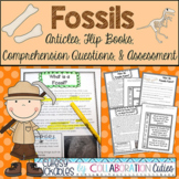 Fossils Activities, Reading Passages, Worksheets, & Assess