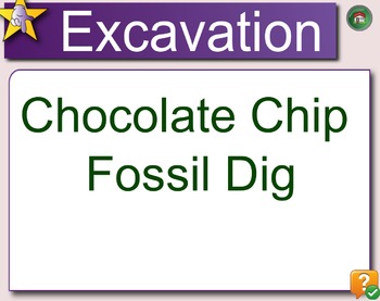 Preview of Fossils: Chocolate Chip Cookie Dig