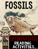 Fossils Differentiated Reading Passages & Questions
