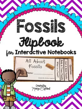Preview of Fossils Flipbook  (Interactive Notebooks)