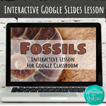 Fossils Interactive Lesson for Google Classroom