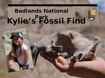 Preview of Fossils PowerPoint:  7 Year Old Finds Saber Cat Fossil!