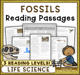 Fossils: Reading Comprehension Passages and Questions 