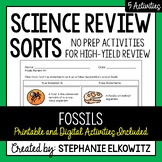 Fossils Review Sort | Printable, Digital & Easel