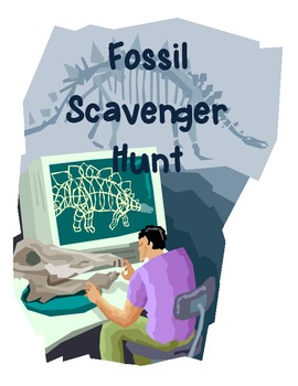 Preview of Fossils Scavenger Hunt