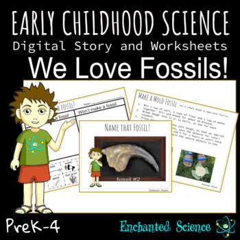 Preview of Fossil Worksheets and Fossil Activities to celebrate Fossil Day