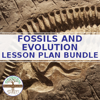Preview of Fossils and Evolution - Biology Lesson Plans BUNDLE - Printable or Google