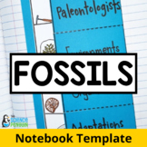 Fossils and Past Environments Interactive Science Notebook