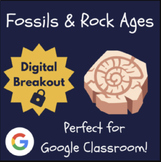 Fossils and Rock Ages Escape Room | Geology Digital Breakout
