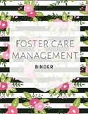 Foster Care Organization Binder