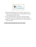 Fostering Belonging Worksheet: Developing Social Skills