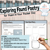 Found Object Poetry for Poem in Your Pocket Day