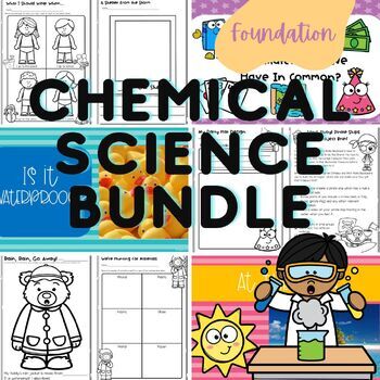 Preview of Foundation Chemical Science | 9 Lessons Chemistry Bundle | Australian Curriculum