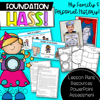 Preview of Foundation HASS 'My Personal & Family History' | Australian Curriculum |