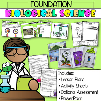 Preview of Foundation & Pre-Primary Biological Science Unit |Australian Curriculum V9 & V8