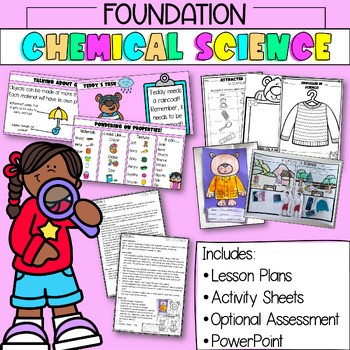 Preview of Foundation & Pre-Primary Chemical Science Unit | Australian Curriculum V8 & V9 |