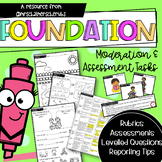 Foundation & Pre-Primary Math Moderation Assessments | Australian Curriculum |