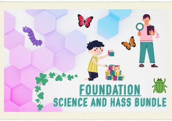 Preview of Foundation Science and HASS Play Bundle, Australian Curriculum 9.0