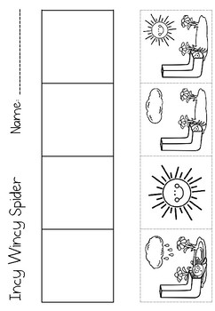 Foundation Sub Plans: Incy Wincy Spider by Apples and Antics | TpT