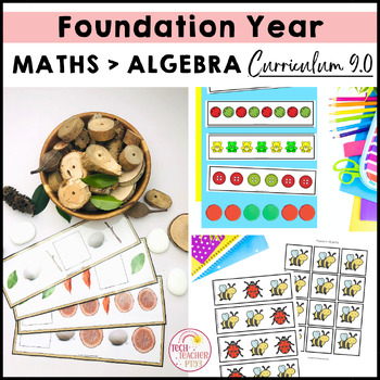 Preview of Foundation Year Maths Algebra ACARA 9.0