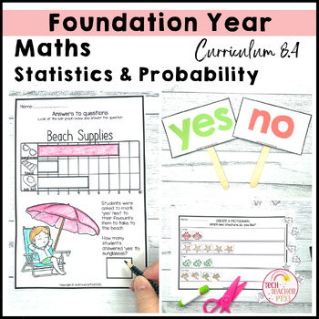 Preview of Foundation Year Maths Statistics and Probability Activities ACARA 8.4