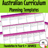 Foundation to Year 6 JAPANESE Australian Curriculum Planni