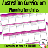 Foundation to Year 6 ITALIAN Australian Curriculum Plannin