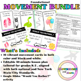 Foundational Movement Bundle G.Slides, Lesson Plan, Moveme