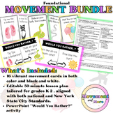 Foundational Movement Bundle PowerPoint, Lesson Plan, Move
