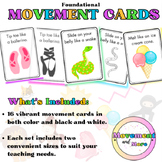 Foundational Movement Cards: Explore Basic Moves. Dance cl