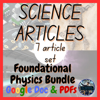 Preview of Foundational Physics Bundle | 7 Articles Set Physics (Google Version)