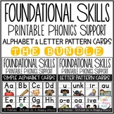 Foundational Skills: Alphabet and Letter Pattern Cards {Th