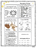 Foundational Skills Goal Sheet and Checklist (Student-friendly)