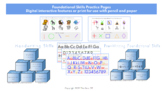Foundational Skills Interactive Slide Deck - Pre-writing a