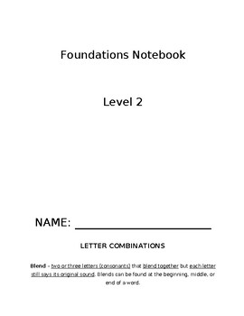 Preview of Foundational Skills Notebook