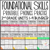 Foundational Skills: Phonics Practice {Second Grade Units 