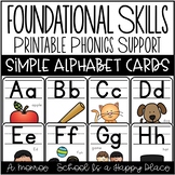 Foundational Skills: Printable Phonics Support {Simple Alp