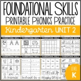 Foundational Skills: Printable Phonics Practice {Kindergar