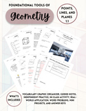 Foundational Tools of Geometry: Points, Lines, & Planes