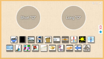Preview of Foundations Short O vs. Long O Picture Sort