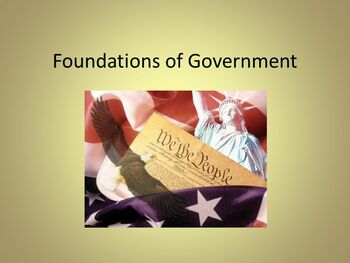 Preview of Foundations of American Government - BUNDLE