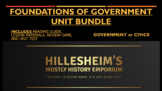Foundations of Government Unit Bundle