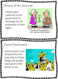 Foundations of Government Vocabulary Cards