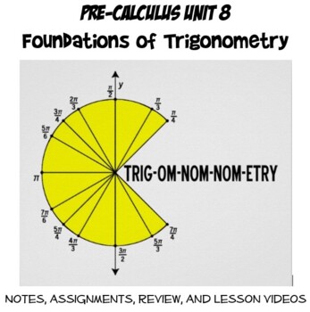 Preview of Foundations of Trigonometry (Pre-Calculus Unit 8)