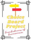 Foundations of economics choice board
