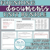 Founding Documents Introductory Unit Bundle for US History